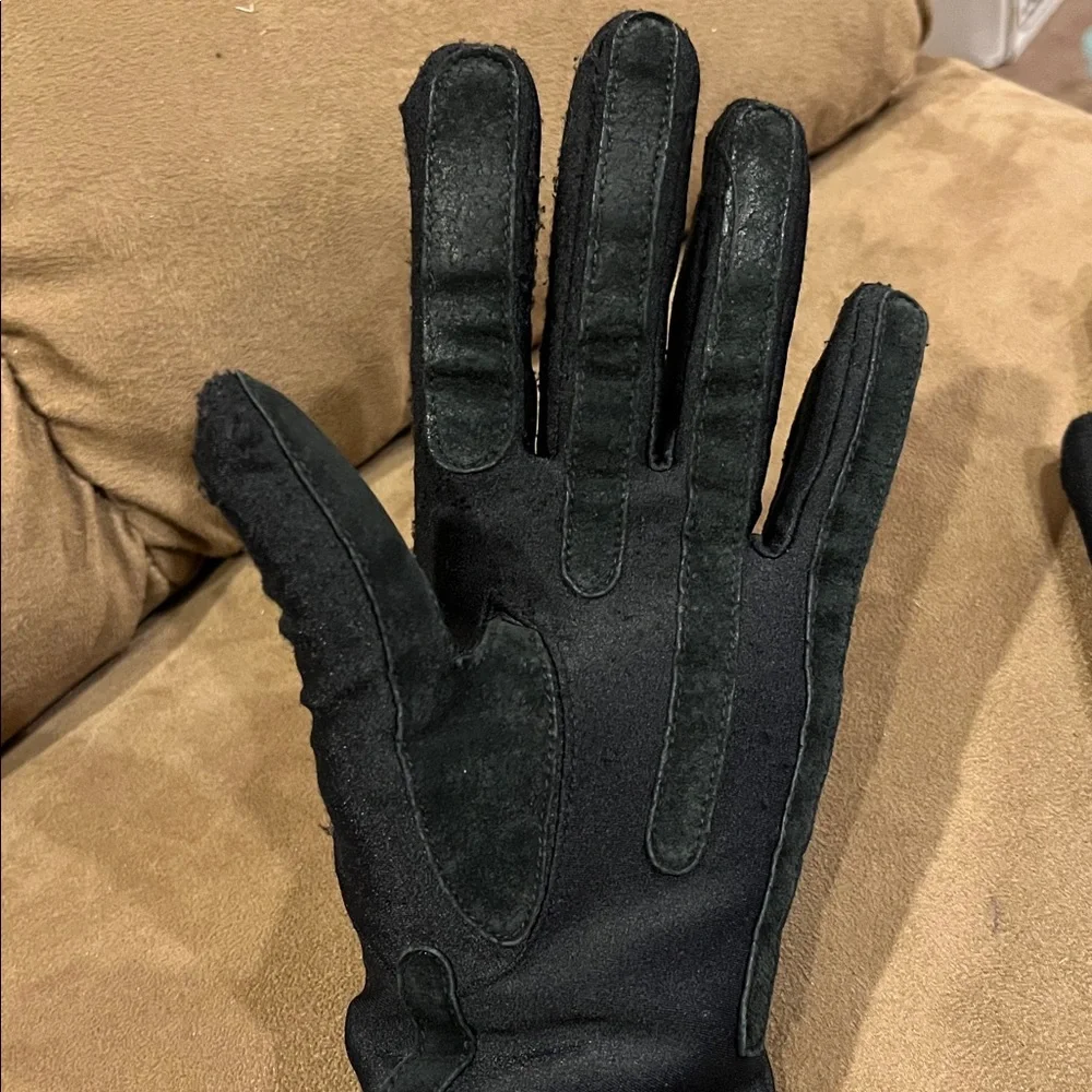 Elegant Aris stretch Black Gloves